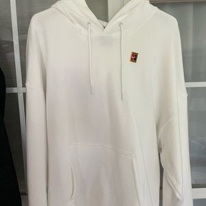White Nike Hoodie